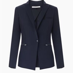 Veronica Beard scuba Dickey Jacket blazer 10 nwt $645 navy